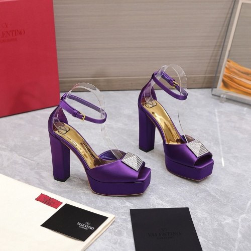 Replica Valentino Sandal For Women #1021515 $118.00 USD for Wholesale
