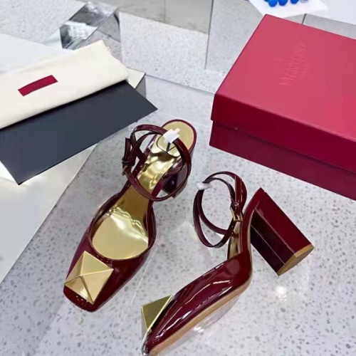 Replica Valentino Sandal For Women #1021529 $98.00 USD for Wholesale