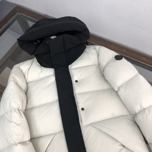 Replica Moncler Down Feather Coat Long Sleeved For Men #1021563 $172.00 USD for Wholesale