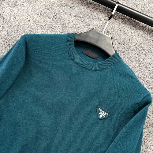 Replica Prada Sweater Long Sleeved For Men #1021592 $82.00 USD for Wholesale