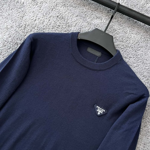 Replica Prada Sweater Long Sleeved For Men #1021595 $82.00 USD for Wholesale