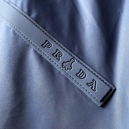 Replica Prada Down Feather Coat Long Sleeved For Men #1021811 $108.00 USD for Wholesale