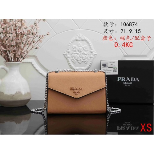 Replica Prada Messenger Bags For Women #1021879 $29.00 USD for Wholesale