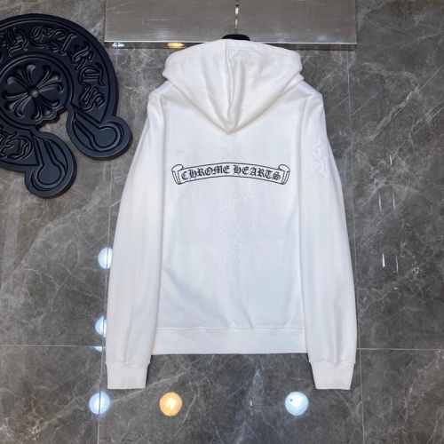 Replica Chrome Hearts Hoodies Long Sleeved For Unisex #1021996 $48.00 USD for Wholesale