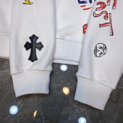 Replica Chrome Hearts Hoodies Long Sleeved For Unisex #1022011 $56.00 USD for Wholesale