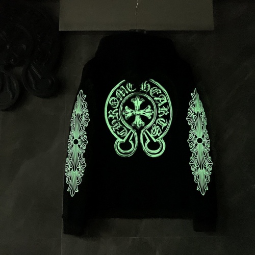 Replica Chrome Hearts Hoodies Long Sleeved For Unisex #1022025 $48.00 USD for Wholesale