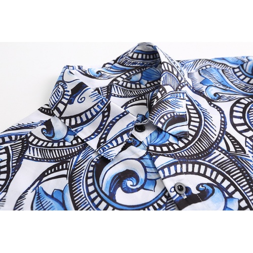 Replica Versace Shirts Long Sleeved For Men #1022087 $38.00 USD for Wholesale