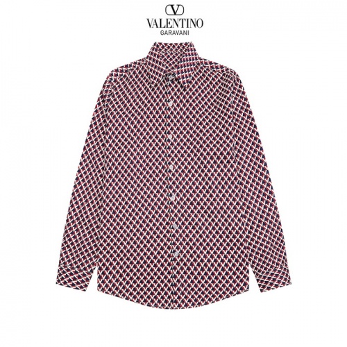 Valentino Shirts Long Sleeved For Men #1022094