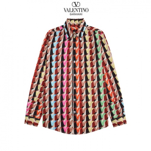 Valentino Shirts Long Sleeved For Men #1022102