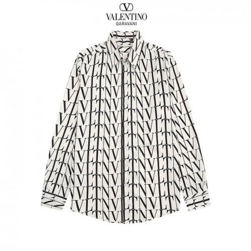 Valentino Shirts Long Sleeved For Men #1022105