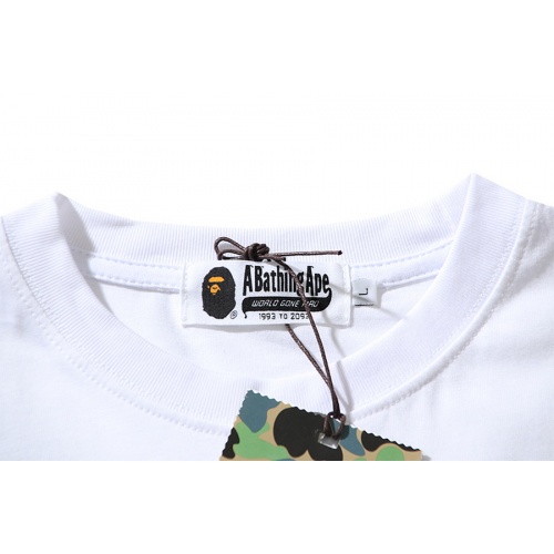 Replica Bape T-Shirts Short Sleeved For Men #1022163 $25.00 USD for Wholesale