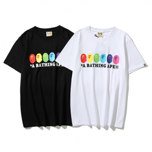 Replica Bape T-Shirts Short Sleeved For Men #1022180 $24.00 USD for Wholesale