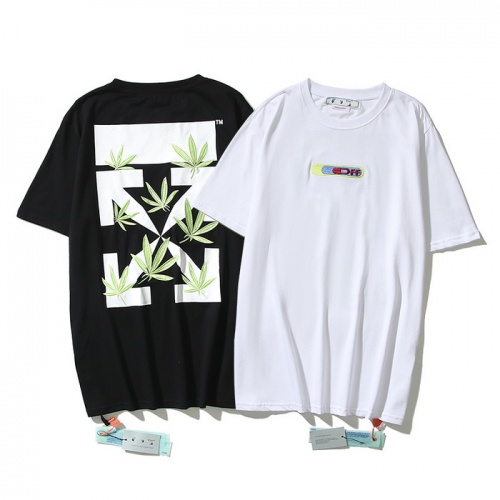 Replica Off-White T-Shirts Short Sleeved For Unisex #1022218 $29.00 USD for Wholesale
