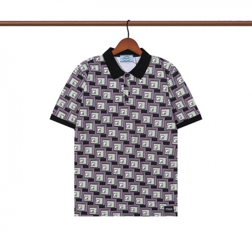 Prada T-Shirts Short Sleeved For Men #1022224