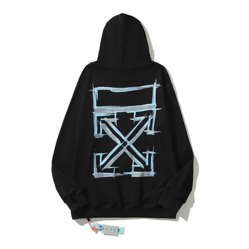 Off-White Hoodies Long Sleeved For Unisex #1022259 $48.00 USD, Wholesale Replica Off-White Hoodies