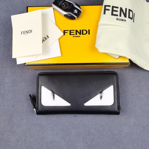 Fendi AAA Quality Wallet #1022264 $64.00 USD, Wholesale Replica Fendi AAA+ Quality Wallet