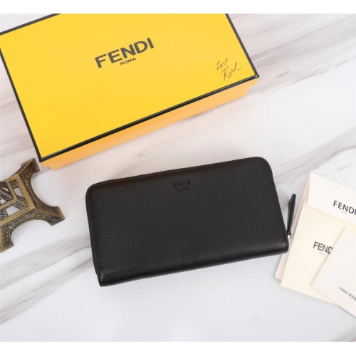 Replica Fendi AAA Quality Wallet #1022270 $64.00 USD for Wholesale