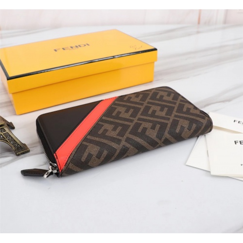 Replica Fendi AAA Quality Wallet #1022277 $64.00 USD for Wholesale