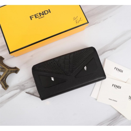 Fendi AAA Quality Wallet #1022280 $72.00 USD, Wholesale Replica Fendi AAA+ Quality Wallet