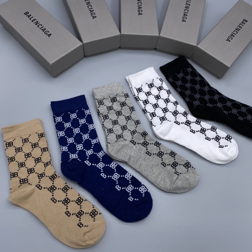 Replica Balenciaga Socks #1022285 $29.00 USD for Wholesale
