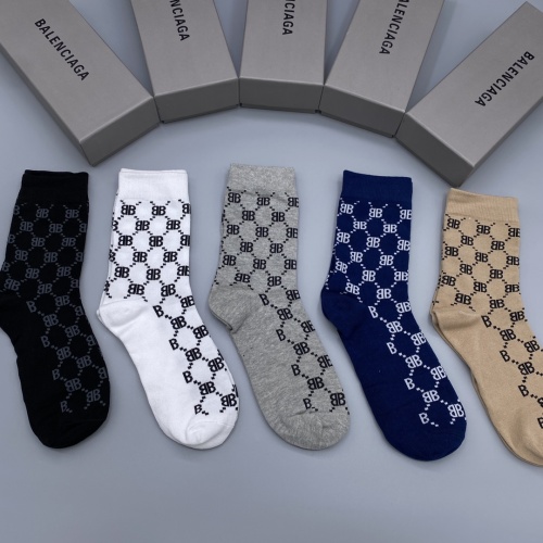 Replica Balenciaga Socks #1022285 $29.00 USD for Wholesale