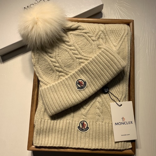 Moncler Wool Hats &amp; Scarf Set #1022438 $60.00 USD, Wholesale Replica Moncler Caps