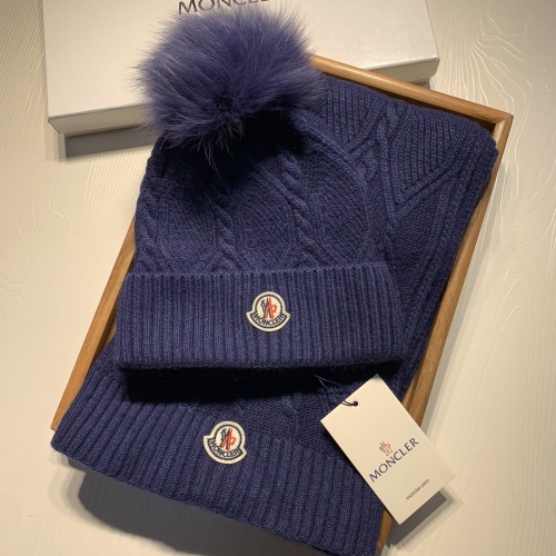 Moncler Wool Hats &amp; Scarf Set #1022444 $60.00 USD, Wholesale Replica Moncler Caps