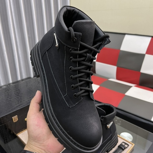 Replica Prada Boots For Men #1022458 $80.00 USD for Wholesale