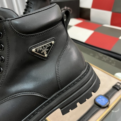 Replica Prada Boots For Men #1022459 $80.00 USD for Wholesale