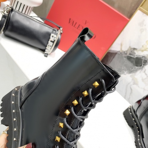 Replica Valentino Boots For Women #1022479 $105.00 USD for Wholesale