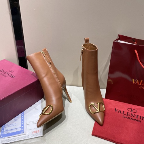 Replica Valentino Boots For Women #1022490 $108.00 USD for Wholesale