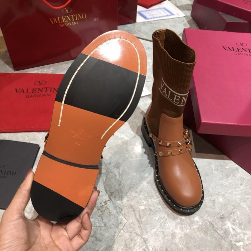 Replica Valentino Boots For Women #1022499 $96.00 USD for Wholesale