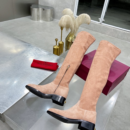 Replica Valentino Boots For Women #1022521 $92.00 USD for Wholesale