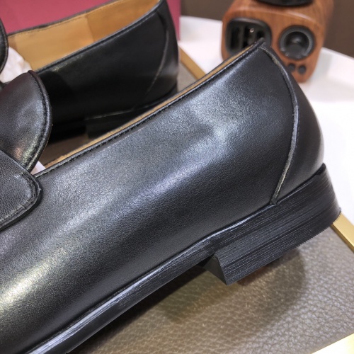 Replica Salvatore Ferragamo Leather Shoes For Men #1022574 $98.00 USD for Wholesale