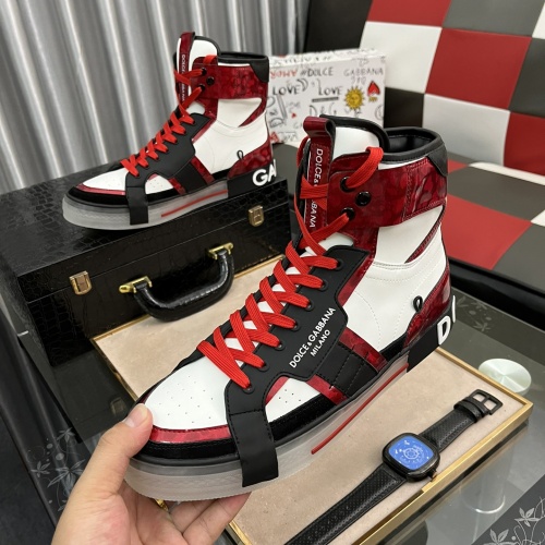 Replica D&G High Top Shoes For Men #1022603 $98.00 USD for Wholesale