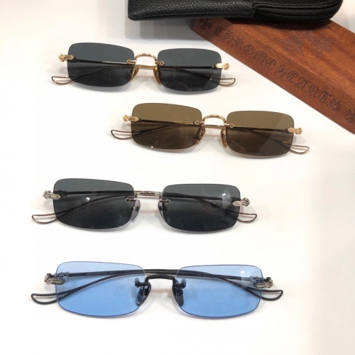 Replica Chrome Hearts AAA Quality Sunglasses #1022663 $56.00 USD for Wholesale