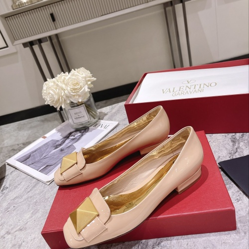 Replica Valentino Flat Shoes For Women #1022899 $96.00 USD for Wholesale