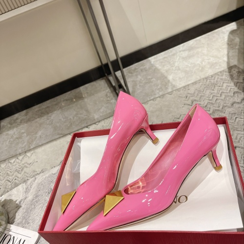 Replica Valentino High-Heeled Shoes For Women #1022938 $98.00 USD for Wholesale