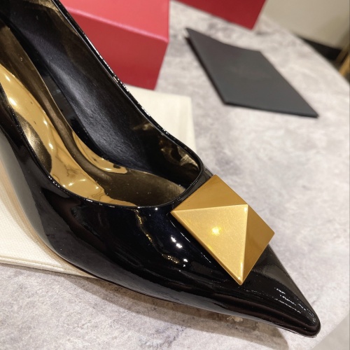 Replica Valentino High-Heeled Shoes For Women #1022940 $98.00 USD for Wholesale