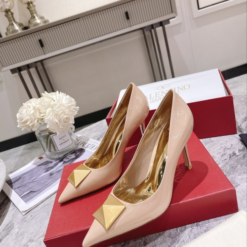 Replica Valentino High-Heeled Shoes For Women #1022945 $98.00 USD for Wholesale