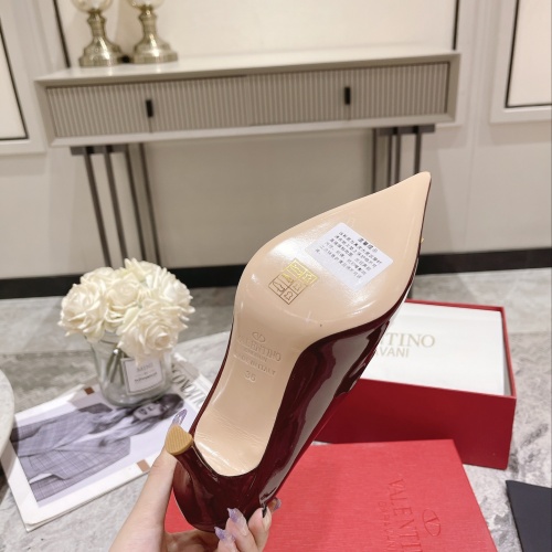 Replica Valentino High-Heeled Shoes For Women #1022947 $98.00 USD for Wholesale