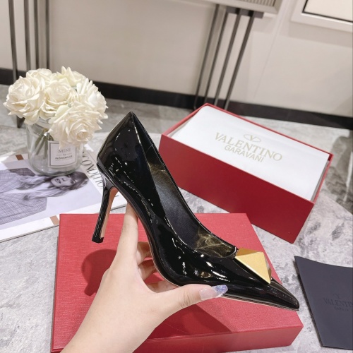 Replica Valentino High-Heeled Shoes For Women #1022948 $98.00 USD for Wholesale