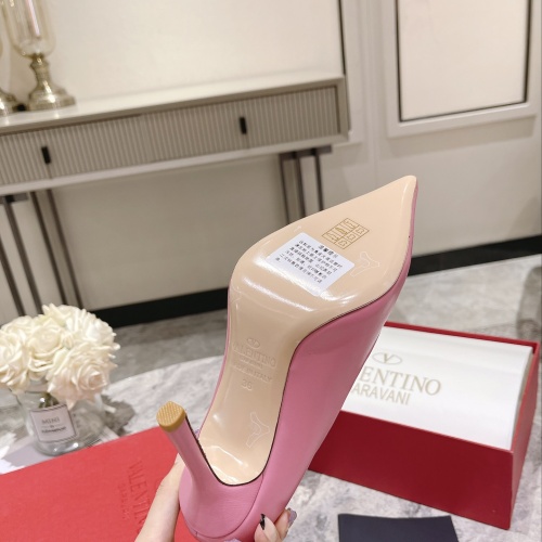 Replica Valentino High-Heeled Shoes For Women #1022966 $102.00 USD for Wholesale