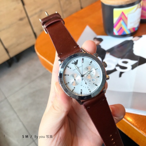 Armani Watches For Men #1023044 $36.00 USD, Wholesale Replica Armani Watches