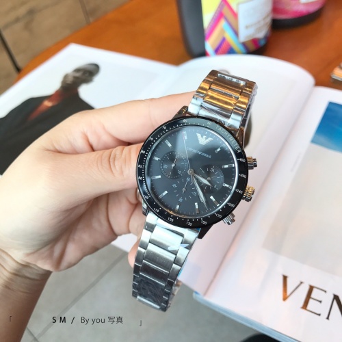 Armani Watches For Men #1023046 $38.00 USD, Wholesale Replica Armani Watches