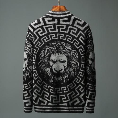 Replica Versace Sweaters Long Sleeved For Men #1023187 $76.00 USD for Wholesale