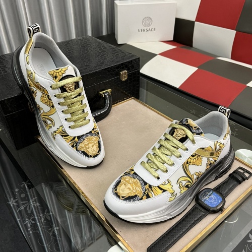Replica Versace Casual Shoes For Men #1023192 $76.00 USD for Wholesale