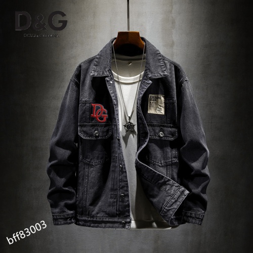 Dolce &amp; Gabbana D&amp;G Jackets Long Sleeved For Men #1023275 $60.00 USD, Wholesale Replica Dolce &amp; Gabbana D&amp;G Jackets