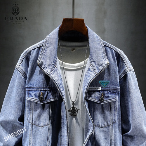 Replica Prada New Jackets Long Sleeved For Men #1023294 $60.00 USD for Wholesale