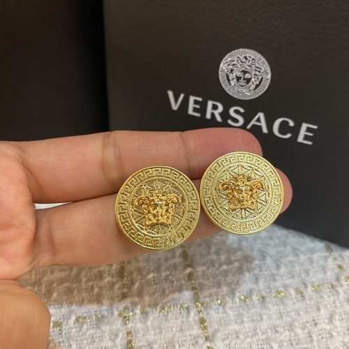 Replica Versace Earrings For Women #1023336 $25.00 USD for Wholesale